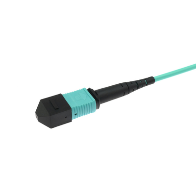 PVC/LSZH Multi Mode MPO MTP Cáp quang sợi 20m Độ dài với nhiệt độ hoạt động từ -20.C đến 70.C