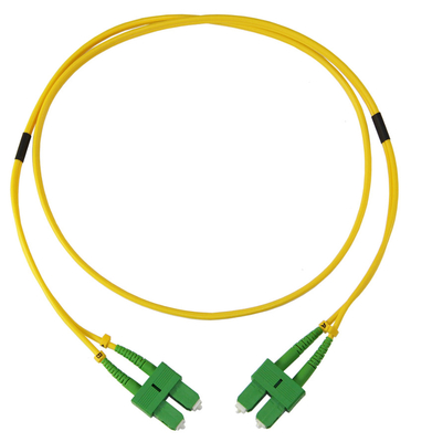 Cáp cắm sợi quang cấp viễn thông với áo khoác PVC/LSZH đường kính 3,0mm và mất tích chèn thấp