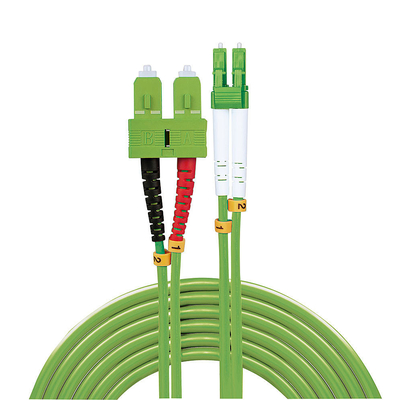 Đơn vị hóa chiều dài Fiber Optic Patchcord Telecom Grade PVC/LSZH Jacket UPC/APC Polishing.
