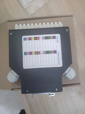 Hộp đầu cuối DIN Đường sắt gắn nhôm LC/Sc Sx/Dx Sợi quang cho viễn thông FTTX