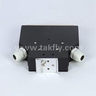 Hộp đầu cuối sợi quang LC/Sc Sx/Dx được gắn trên đường sắt bằng nhôm DIN với cài đặt dễ dàng