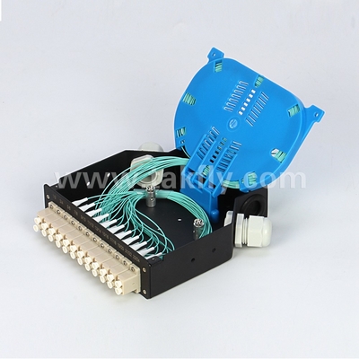 Hộp đầu cuối sợi quang LC/Sc Sx/Dx được gắn trên đường sắt bằng nhôm DIN với cài đặt dễ dàng