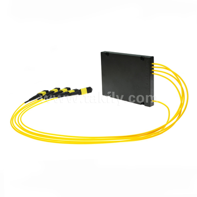 Cáp quang sợi MPO / MTP SM / MM PLC Splitter 1x4 cho trung tâm dữ liệu FTTX