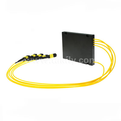 MPO/MTP Fanout Cable PLC Splitter 1x4 SM/MM Sợi quang cho trung tâm dữ liệu FTTX