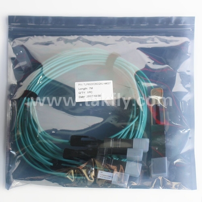 100Gb/s QSFP28 đến 4x SFP28 Breakout Cáp quang hoạt động AOC Cáp truyền dữ liệu nhanh