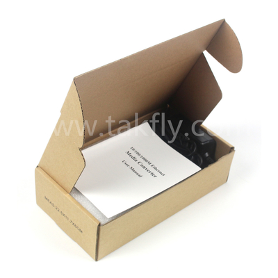 Bộ chuyển đổi truyền thông sợi không quản lý 10G với kết nối Full/Half Duplex và ST/SC