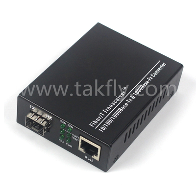 Bộ chuyển đổi truyền thông sợi không quản lý 10G với kết nối Full/Half Duplex và ST/SC