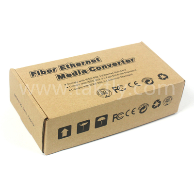Bộ chuyển đổi truyền thông sợi không quản lý 10G với kết nối Full/Half Duplex và ST/SC