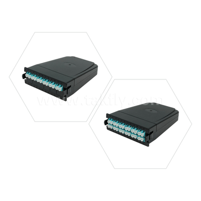 Bộ sạc MPO Fiber Optic có thể tùy biến MTP Patch Panel Loại trượt cho trung tâm dữ liệu FTTX