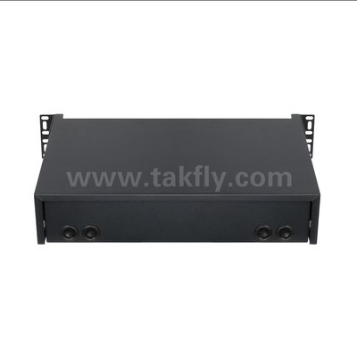 Bộ sạc MPO Fiber Optic có thể tùy biến MTP Patch Panel Loại trượt cho trung tâm dữ liệu FTTX