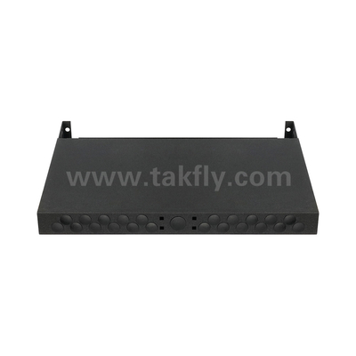 Black Fiber Optic MPO Cassette MTP Patch Panel Management cho Trung tâm dữ liệu FTTX