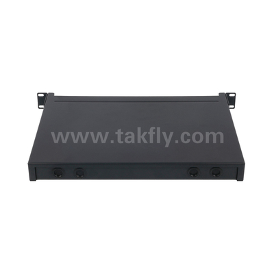 Sợi quang MPO Cassette MTP Patch Panel Alloy nhôm quản lý loại trượt cho trung tâm dữ liệu FTTX