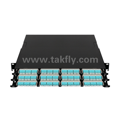 Sợi quang MPO Cassette MTP Patch Panel 144 lõi mật độ siêu cao cho trung tâm dữ liệu FTTX