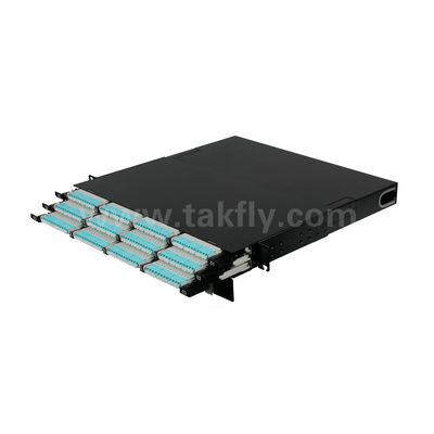 MPO Patch Panel MTP Cassette 144 lõi siêu mật độ sợi quang cho trung tâm dữ liệu FTTX
