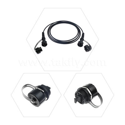 MPO/MTP Patch Cord Waterproof Trunk Cable ODVA-MPO/MTP SM/MM Jumper cho trung tâm dữ liệu FTTX