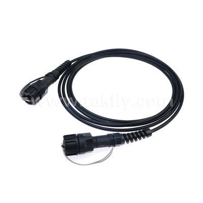 MPO/MTP Patch Cord Waterproof Trunk Cable ODVA-MPO/MTP SM/MM Jumper cho trung tâm dữ liệu FTTX