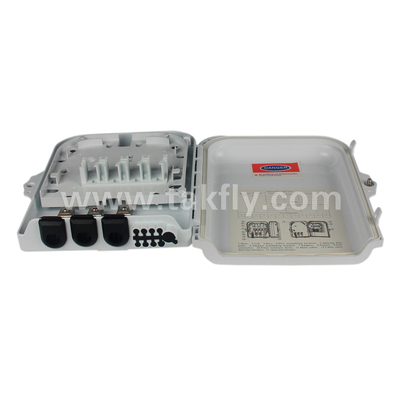 Hộp kết thúc lõi ABS 8 cho cáp sợi quang với cơ chế khóa chống trộm cắp