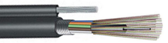 216C Fiber Count GYTC8S Cáp ngoài trời với băng chống nước