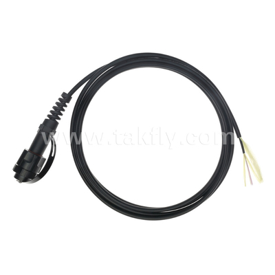 SM/MM MPO Pigtail Patch Cord MTP Trunk Cable ODVA-MPO/MTP Không thấm nước cho trung tâm dữ liệu FTTX
