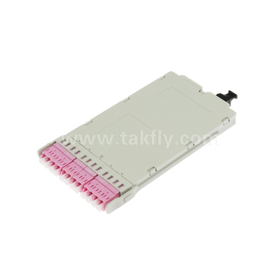 Mô-đun băng MPO sợi quang MPO kết thúc trước MPO/MTP-LC 12C cho trung tâm dữ liệu FTTX