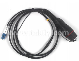 Fullaxs-DLC dây cáp dán sợi chống nước cho LTE LSZH Vật liệu vỏ bên ngoài Diameter cáp 5,0mm