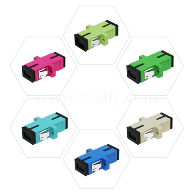 Bộ kết nối cáp điều chỉnh Fiber Optic Adapter SC APC/UPC Simplex/Duplex cho Trung tâm dữ liệu FTTH Multicore