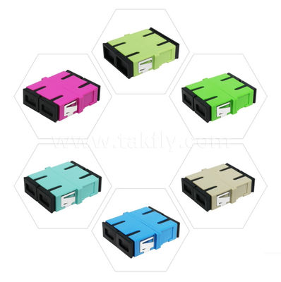 Bộ ghép nối cáp SC Adaptor APC/UPC Simplex/Duplex Fiber Optic cho Trung tâm dữ liệu FTTH Multicore