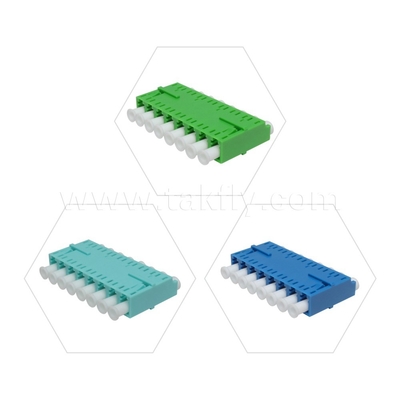 Fiber Optic Adapter Cable Coupler LC APC/UPC SM/MM Simplex/Duplex/Quad/6 cách/8 cách Đối với Trung tâm dữ liệu FTTH