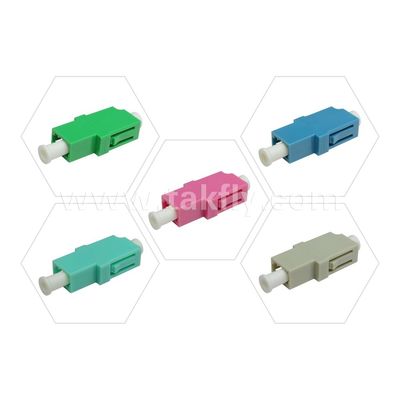 LC Adapter Cable Coupler APC/UPC SM/MM Simplex/Duplex/Quad/6 cách/8 cách Sợi quang cho Trung tâm dữ liệu FTTH