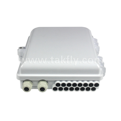 16 cổng Fiber Optic kết thúc hộp trọng lượng nhẹ chèn và kéo ra cuộc sống 1000 lần FTTx Cable kết thúc hộp