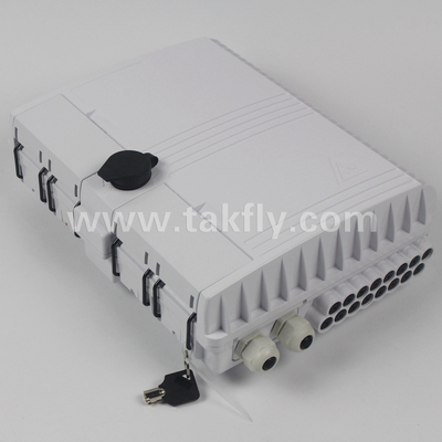 16 cổng FTTx hộp kết thúc cáp sợi FTKS-1805-16E trọng lượng nhẹ Áp suất khí quyển 70Kpa-106Kpa