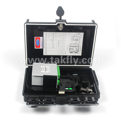 16 cổng FTTx hộp kết thúc cáp sợi FTKS-1805-16E trọng lượng nhẹ Áp suất khí quyển 70Kpa-106Kpa