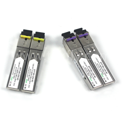 1.25G SFP BIDI OPTICAL TRANCEIVER MODULE Tx1490/Rx1550nm 80KM SMF DDM LC CISCO JUNIPER HUAWEI tương thích