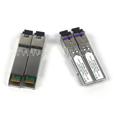 1.25G SFP BIDI OPTICAL TRANCEIVER MODULE Tx1490/Rx1550nm 80KM SMF DDM LC CISCO JUNIPER HUAWEI tương thích