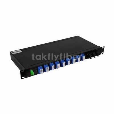 1U 19inch Rack Mount WDM 1x72 CATV PLC Splitter cho ứng dụng GPON