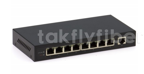 DF-1E-8EP 8-Port 10/100Mbps Fast Ethernet Switch với độ ẩm không đông lạnh 0-95%
