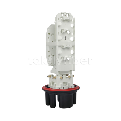 TK-SC- R05A-64SC Series Fiber Optic Splice Closure được sử dụng trong ống dẫn chôn trên cao cho Ftth