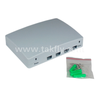 FTTH Fiber Optic Termination Box cung cấp bảo vệ và quản lý vững chắc cho tòa nhà mạng FTTx.