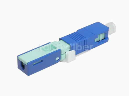 LC Connector Style SC Fast Connector cho CABLE FIBER OPTIC đường kính sợi 0,125mm