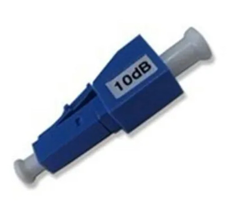 LC UPC/APC 3, 5, 10, 15, 20dB Máy giảm nhẹ quang sợi nam-nữ với thân kim loại