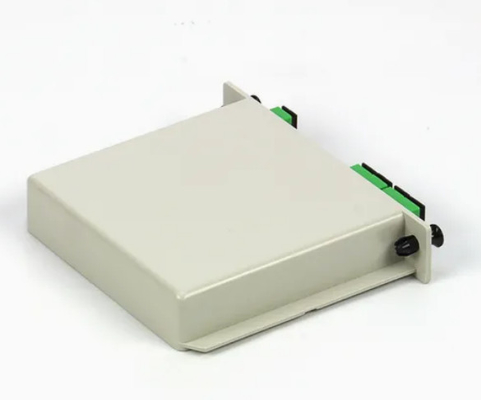 1x4 FTTX Gpon Fiber Casette Type LGX PLC Splitter với đầu nối Sc / APC Độ tin cậy và ổn định cao