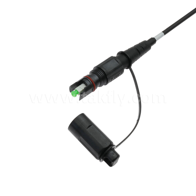 Không thấm nước 1X4 Mini Supertap Terminal Type Fiber Optic PLC Splitter với Supertap phụ nữ Optitap kết nối tương thích