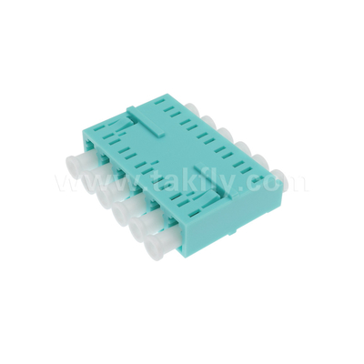 LC / PC 6 cách thích hợp, MM OM3 ((Aqua), OM4 ((Violet) Màu xanh, Không có sợi vạt