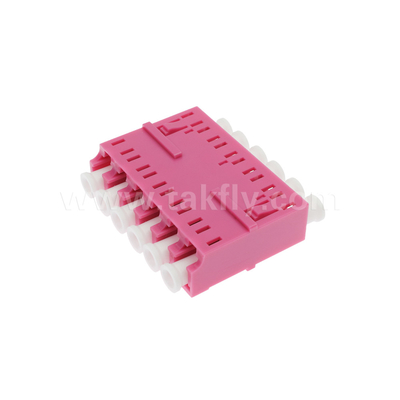 LC / PC 6 cách thích hợp, MM OM3 ((Aqua), OM4 ((Violet) Màu xanh, Không có sợi vạt