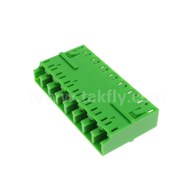 LC/UPC 8 cổng chế độ đơn SM OS2, màu xanh lá cây, không có sợi quang cho viễn thông