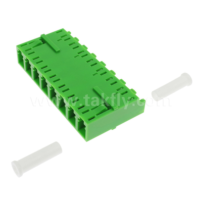 LC/UPC 8 cổng chế độ đơn SM OS2, màu xanh lá cây, không có sợi quang cho viễn thông