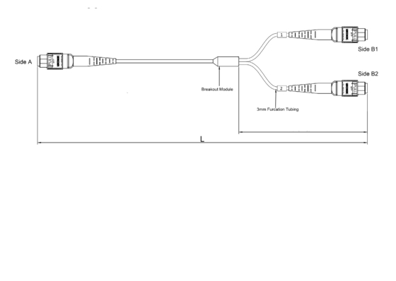 Phụ nữ MPO MTP Multi-mode APC Fiber Mode Connector cho các kết nối