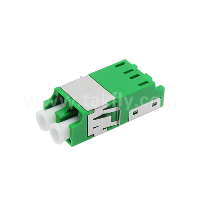 LC Duplex Fiber Optic Adapter Đơn chế độ APC UPC Không có sườn