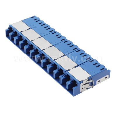 High Density LC Fiber Optic Adapter 6/8/12 Ways APC UPC đơn / đa chế độ
