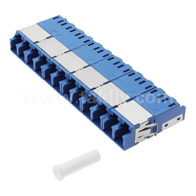 High Density LC Fiber Optic Adapter 6/8/12 Ways APC UPC đơn / đa chế độ